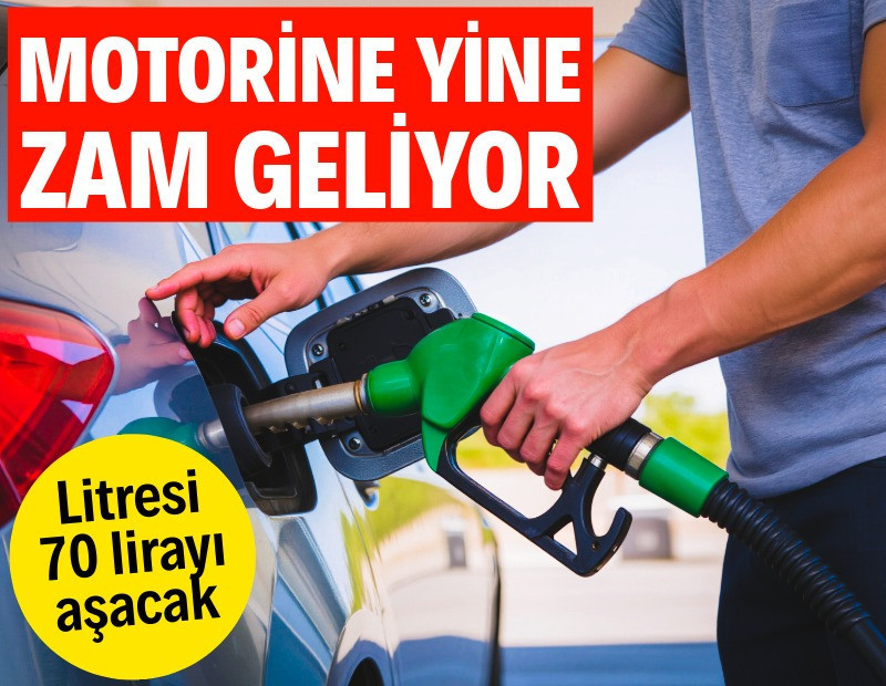 Motorine yine zam geliyor