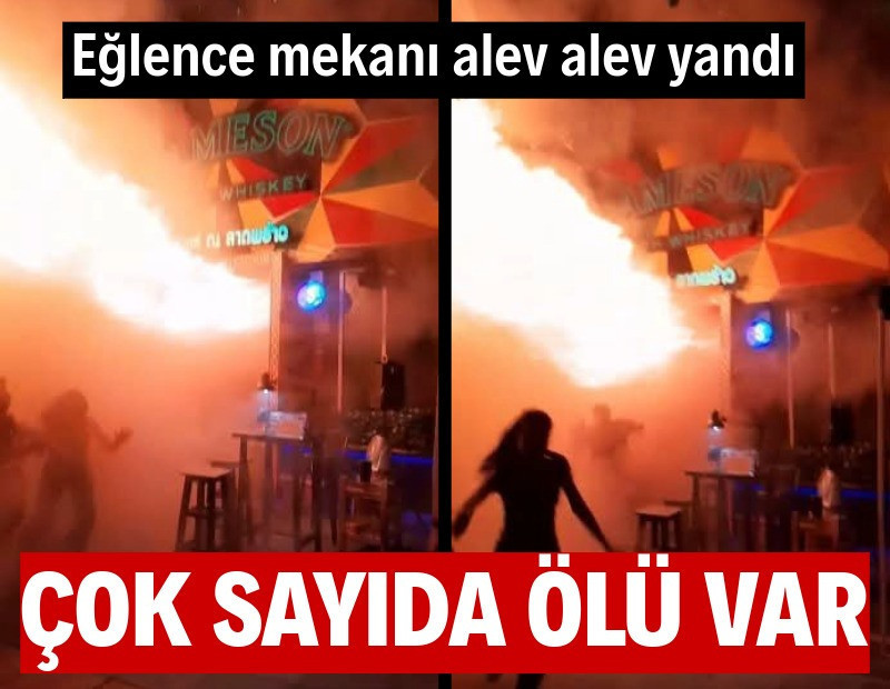 Bar yandı: En az 27 ölü