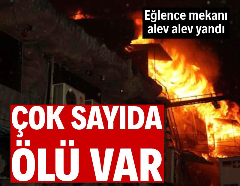 Bar yandı: En az 27 ölü