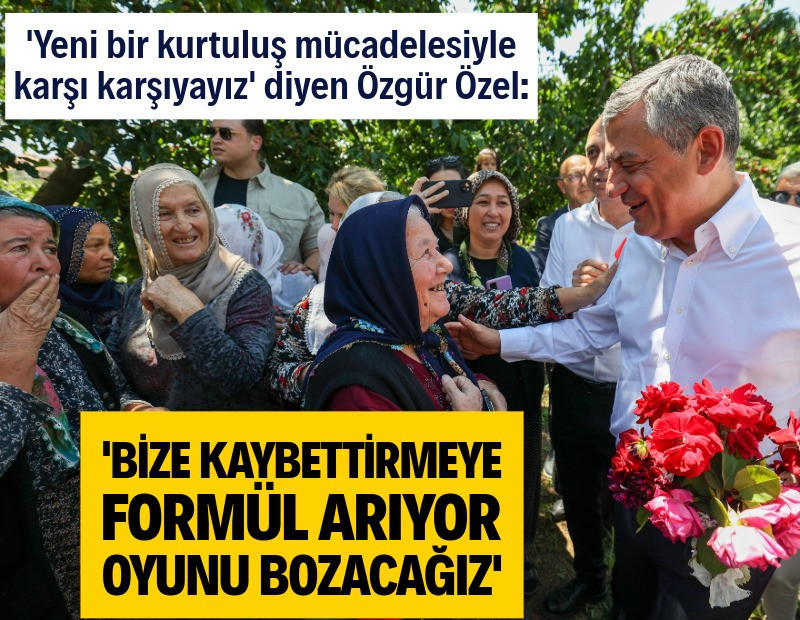 Özgür Özel: Oyunu bozacağız
