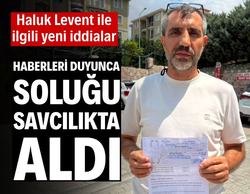 Haluk Levent hakkında yeni suç duyurusu: 4 daire devretmiş