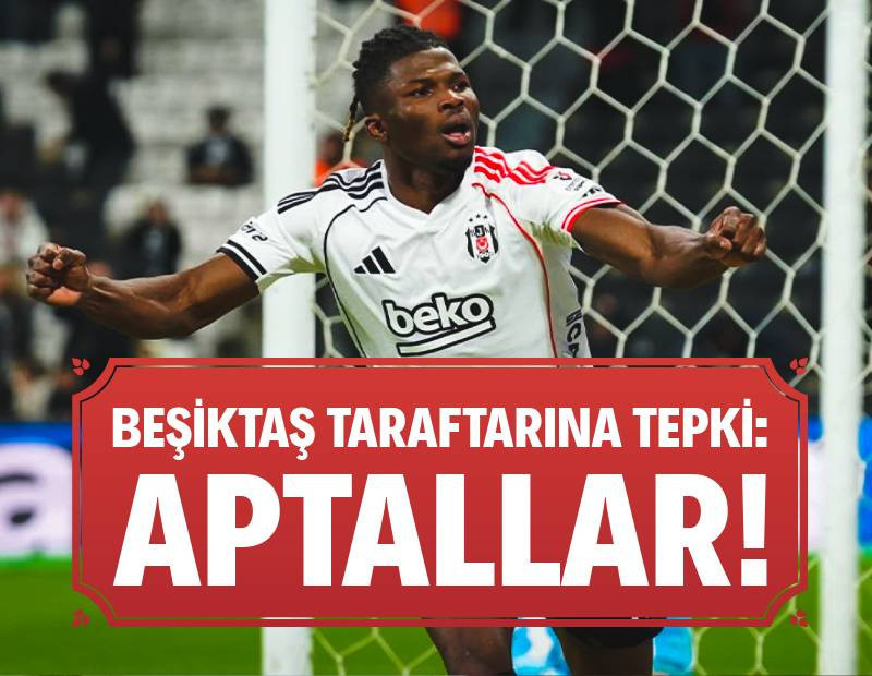 El Bilal Toure'den Beşiktaş taraftarına tepki: 'Aptallar!'
