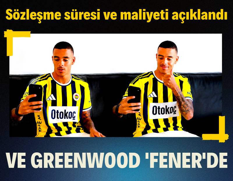 Greenwood resmen Fenerbahçe'de: Maliyeti açıklandı