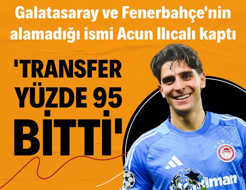 Galatasaray ve Fenerbahçe'nin alamadığı ismi Acun Ilıcalı kaptı: 'Transfer yüzde 95 bitti'