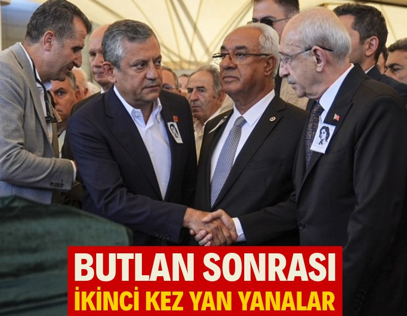 Kılıçdaroğlu ve Özel, butlan sonrası yine cenazede yan yana