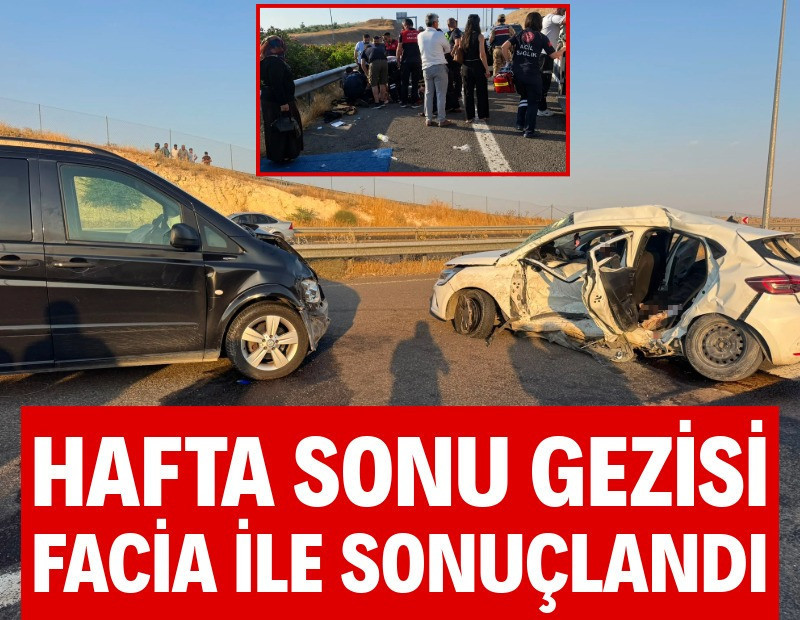 Şanlıurfa'da feci kaza: 2 ölü, 9 yaralı