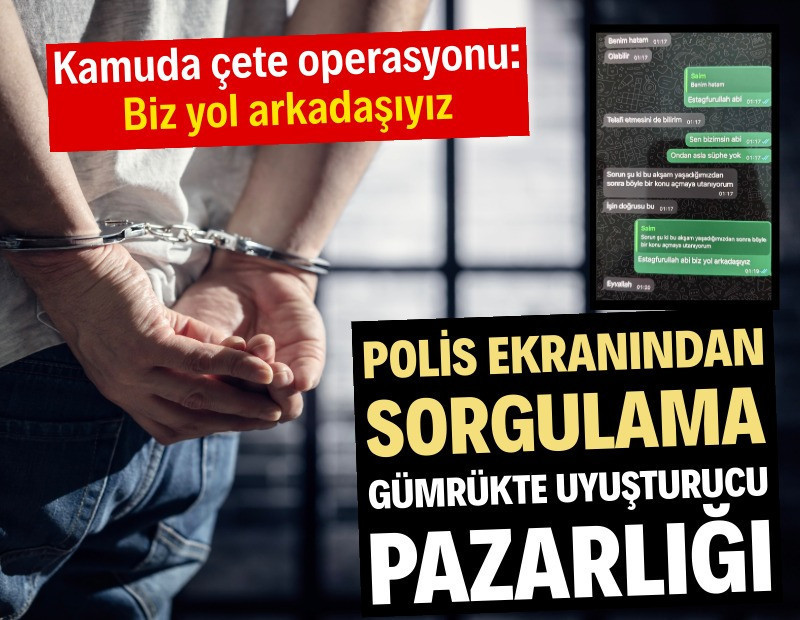 Kamuda çete operasyonu: Skandal yazışmalara ulaşıldı