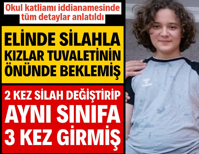 Okul katliamı iddianamesinde olayın tüm detayları yer aldı