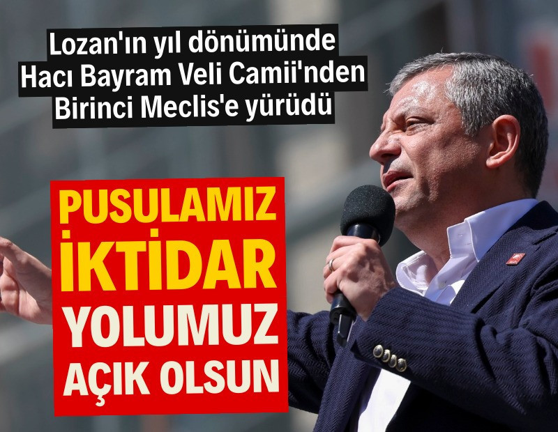 Özgür Özel'den Yeni Parti açıklaması: Pusulamız iktidar