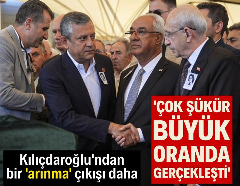 Kılıçdaroğlu'ndan yeni 'arınma' mesajı: Çok şükür büyük oranda gerçekleşti