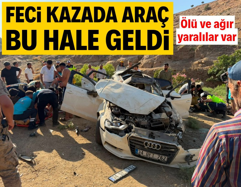Şırnak'ta feci kaza: 2 ölü, 2 ağır yaralı