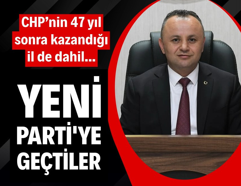6 belediye başkanı CHP’den istifa etti
