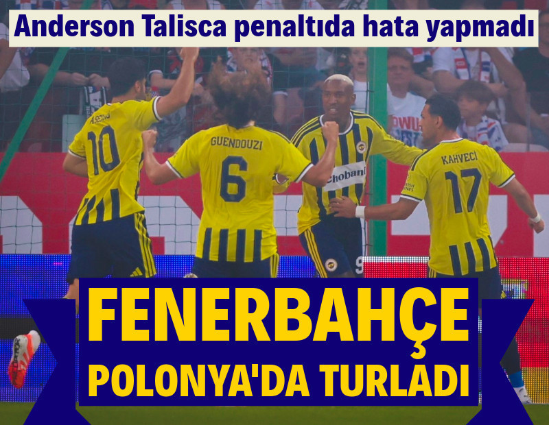 Fenerbahçe, Polonya'da Talisca ile turladı
