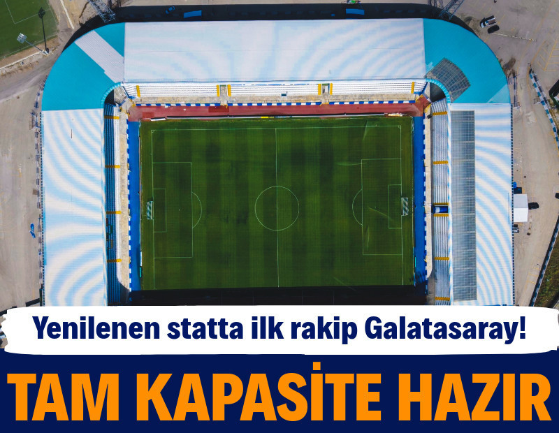 Kazım Karabekir Stadyumu Süper Lig'e hazır: İlk rakip Galatasaray