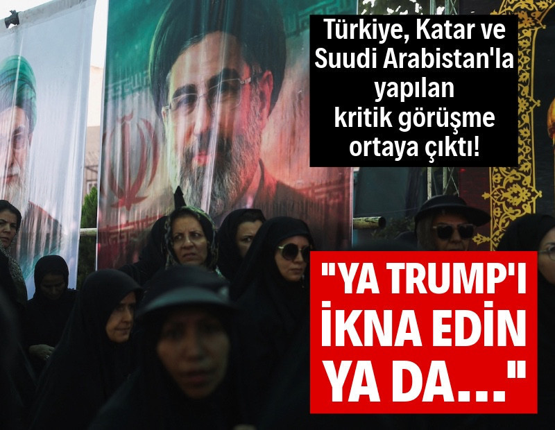 İran'dan komşulara uyarı: Ya Trump'ı ikna edin ya da...