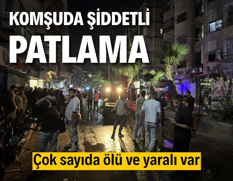 Şam’da patlama: Ölü ve yaralılar var