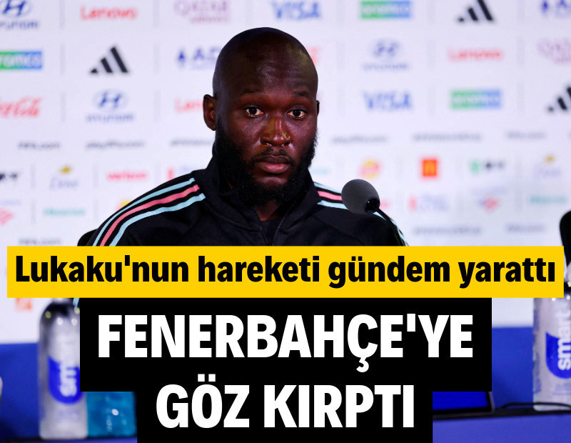 Romelu Lukaku, Fenerbahçe'nin sosyal medya paylaşımını beğendi