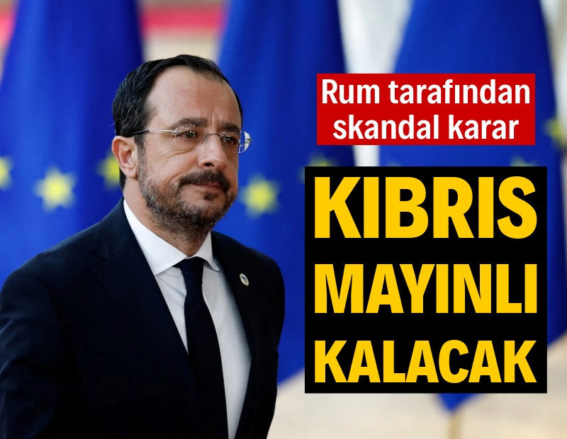 Rum tarafından skandal ‘mayın’ kararı