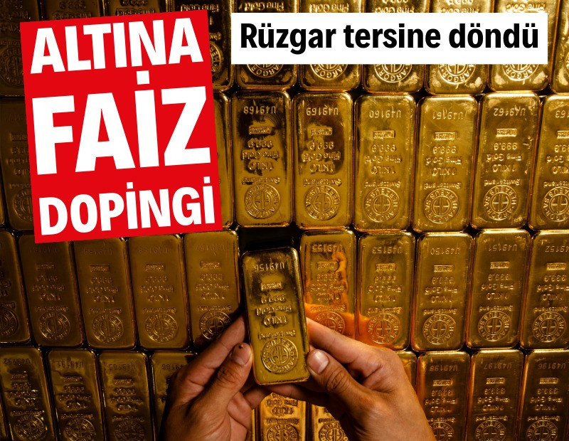 Altın fiyatlarına faiz dopingi