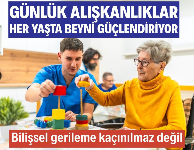 Bilişsel gerileme kaçınılmaz değil: Küçük günlük alışkanlıklar performansı artırıyor