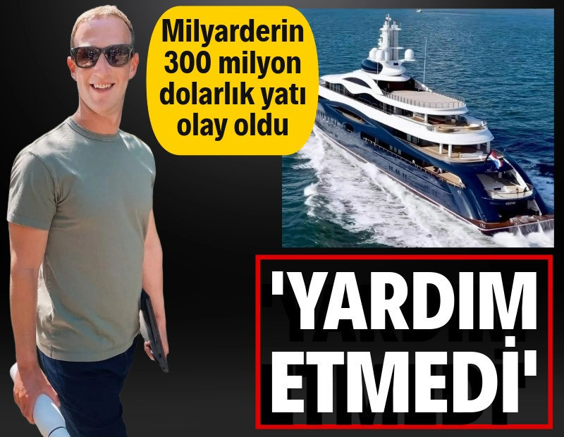 Milyarderin 300 milyon dolarlık yatı tartışma yarattı: 'Yardım etmedi'