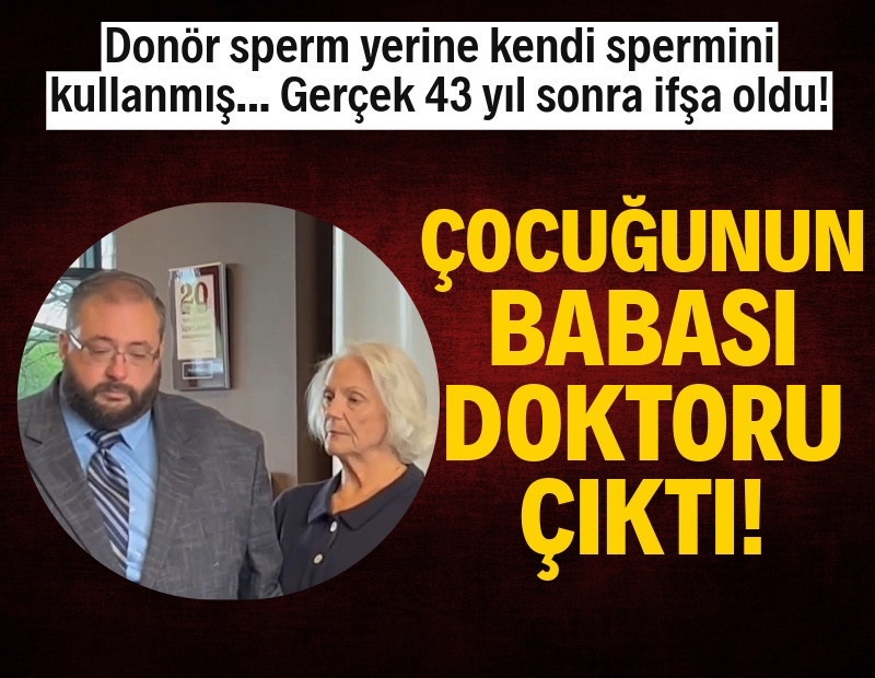 43 yıl sonra ortaya çıktı: Çocuğunun babası, doktoru çıktı