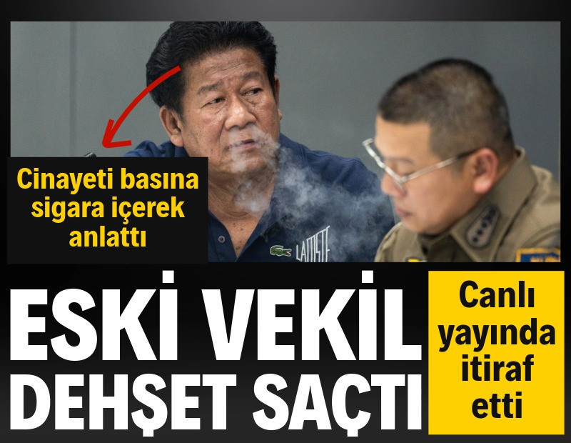 Eski vekil yerel yöneticiyi öldürdü, canlı yayında itiraf etti
