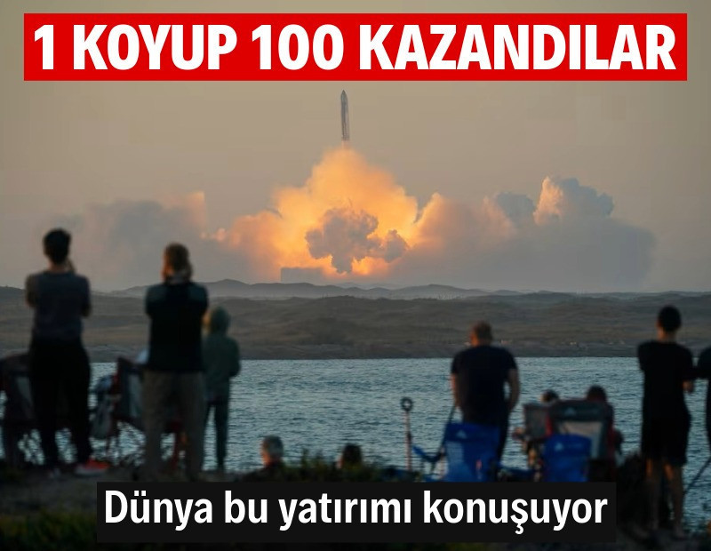 Dev şirket 1 koyup 100 kazandı