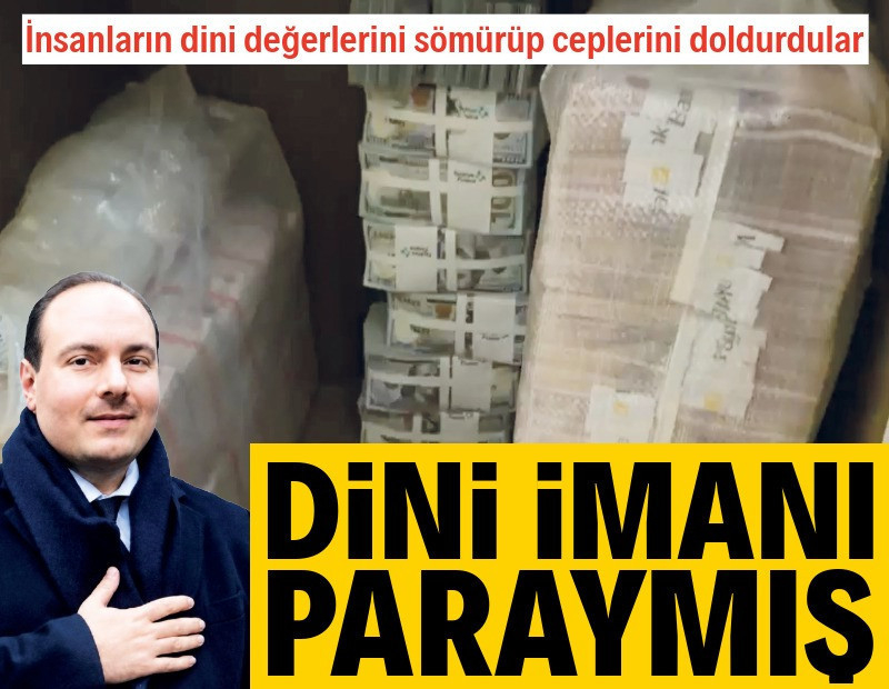 İnsanların dini değerlerini sömürüp ceplerini doldurdular