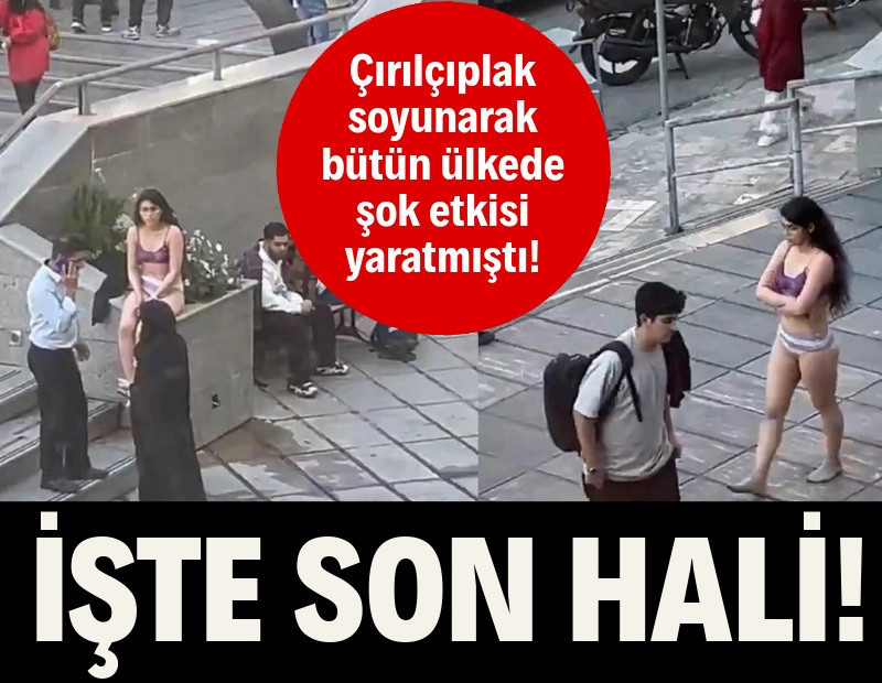 Çırılçıplak soyunmuştu: İranlı genç kadının son hali gündem oldu