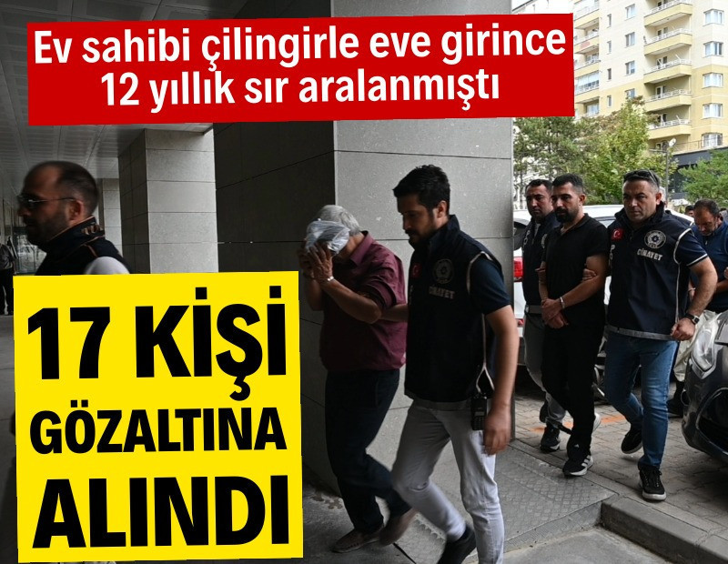 12 yıllık faili meçhul cinayet aydınlatıldı: 17 şüpheli adliyede