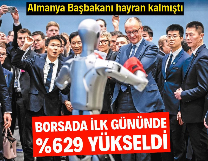 Borsada robot fırtınası: İlk günde hisse yüzde 629 yükseldi