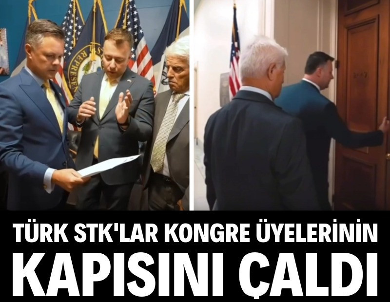 Türk STK'lar kongre üyelerinin kapısını çaldı