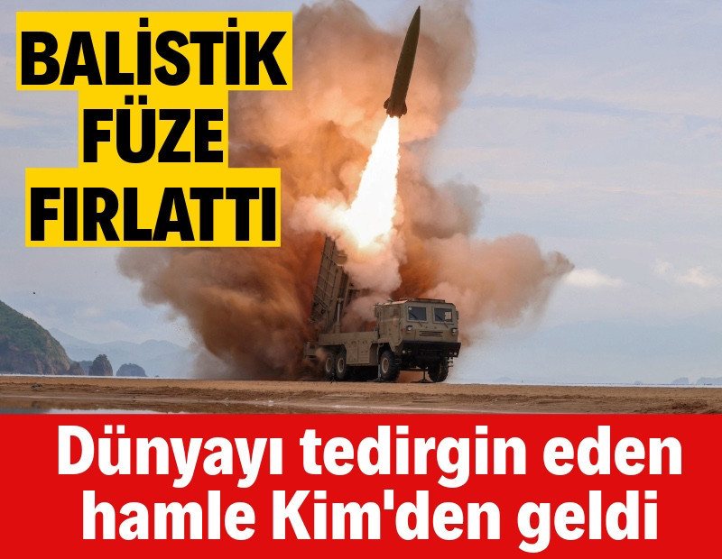 Savaş paniği: Kuzey Kore füze fırlattı