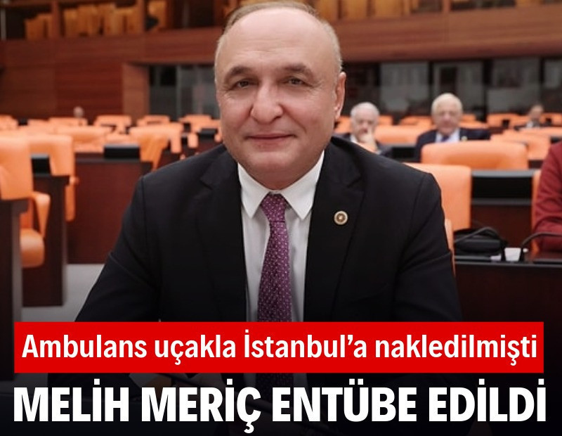 Melih Meriç entübe edildi