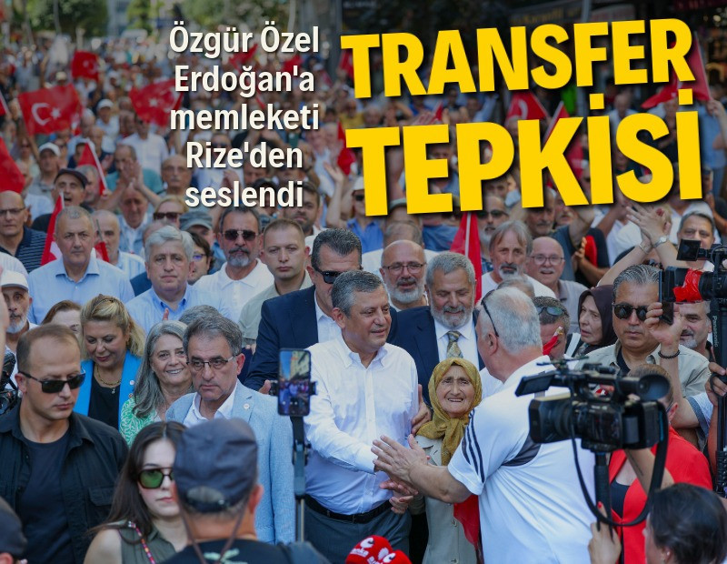 Özgür Özel, Erdoğan'ın memleketinde: Transfer tepkisi
