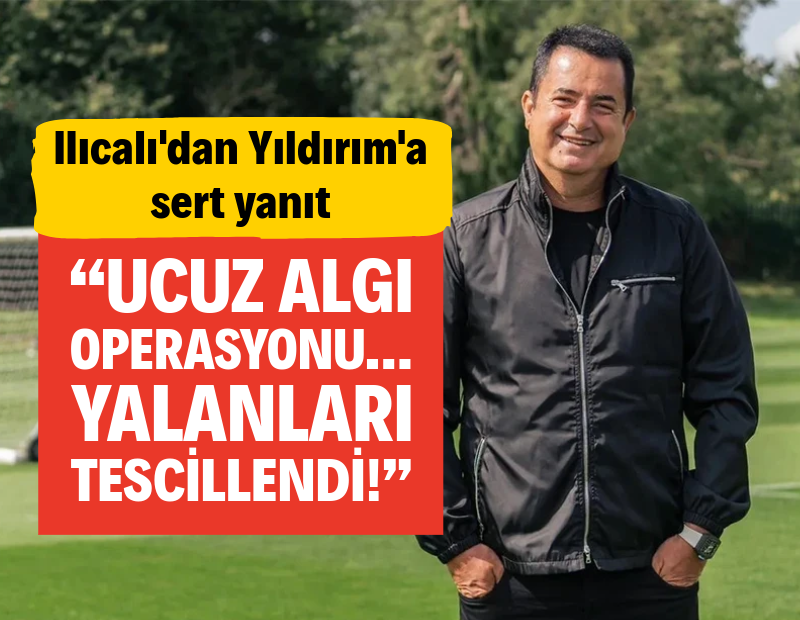 Acun Ilıcalı'dan Aziz Yıldırım'a çok sert yanıt: Yalanları tescillendi!