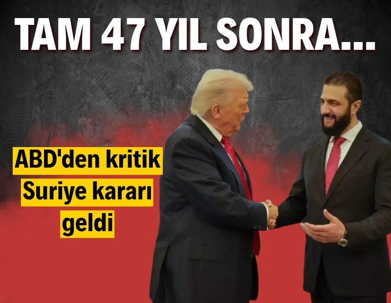 ABD’den kritik Suriye kararı
