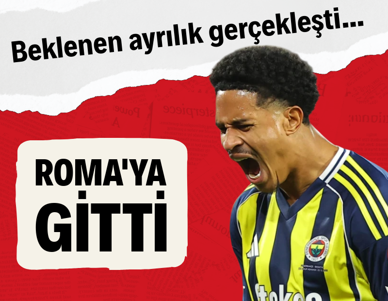 Fenerbahçe'de beklenen ayrılık: Oosterwolde Roma'ya gitti