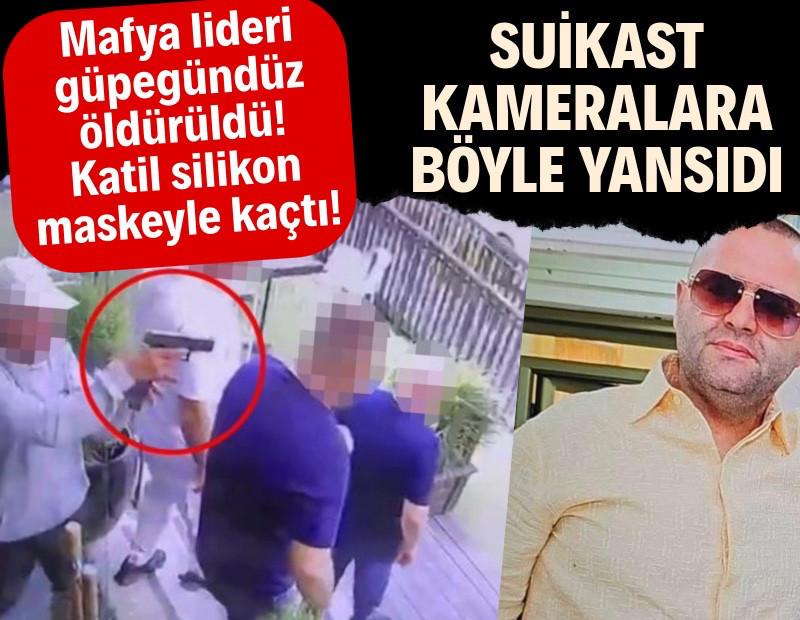Mafya liderine güpegündüz suikast: Böyle vuruldu!