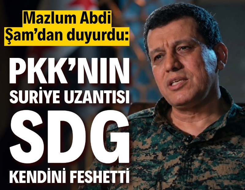 PKK’nın Suriye uzantısı SDG kendini feshetti
