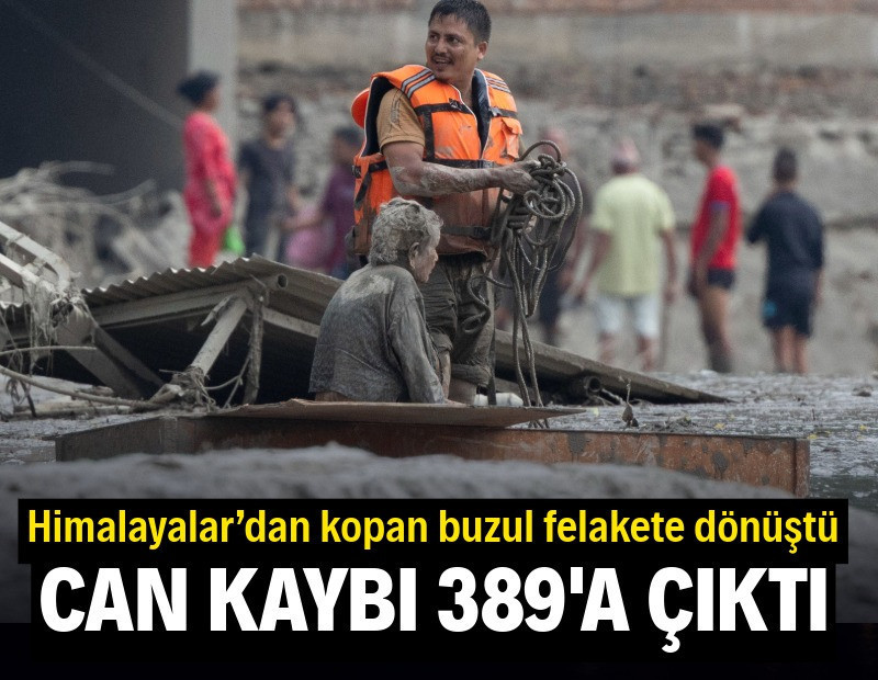 Nepal’deki selde can kaybı 389’a yükseldi