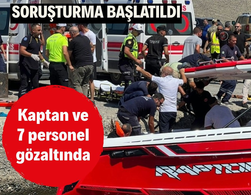 Feribot faciasında 8 kişi gözaltına alındı