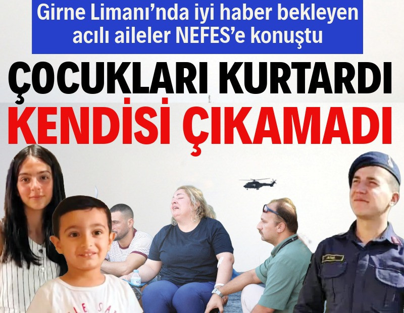 Çocukları kurtardı kendisi çıkamadı