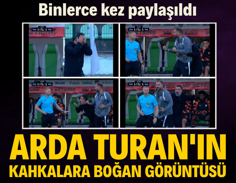 Arda Turan'ın kahkahalara boğan görüntüsü: Binlerce kez paylaşıldı