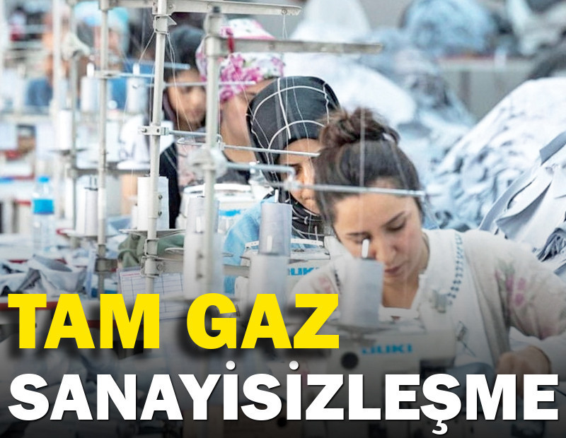 Tam gaz sanayisizleşme