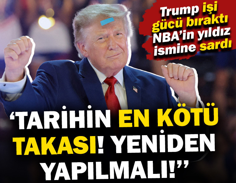 Trump NBA'in yıldız ismine sardı: 'Tarihin en kötü takası, yeniden yapılmalı'