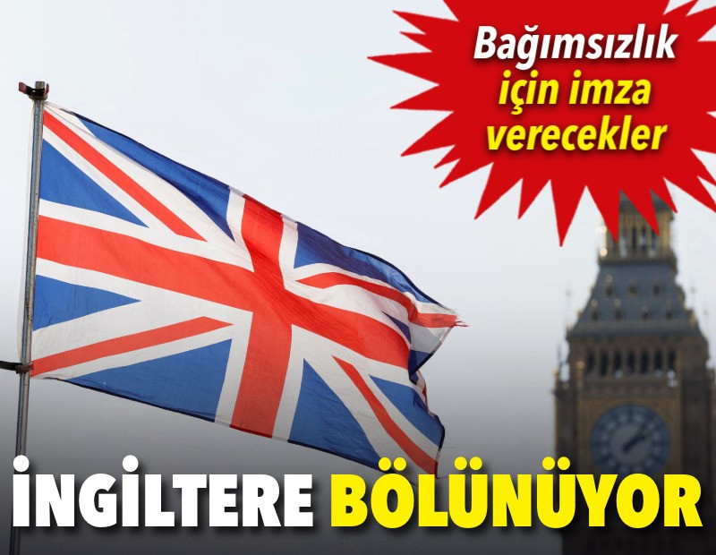 İngiltere bölünüyor: Bağımsızlık için imza verecekler