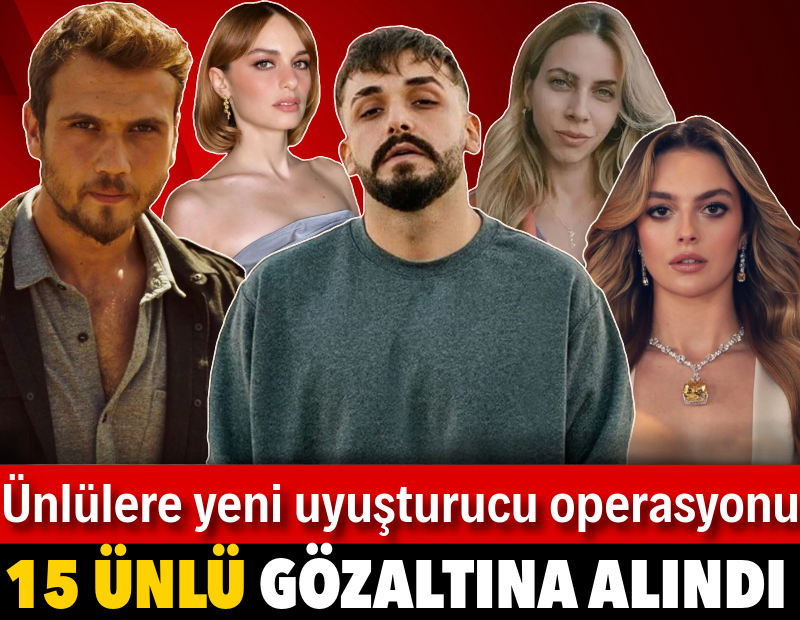 Aras Bulut İynemli, Melis Sezen ve Sefo gözaltına alındı