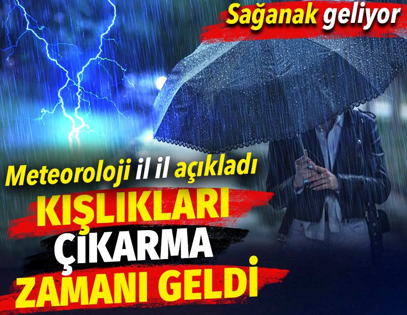 Meteoroloji'den 3 il için kuvvetli yağış uyarısı. Sabah saatlerine dikkat (19 Eylül 2026)